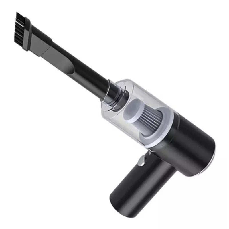 Aspirador de pó 4 em 1 USB Portátil, para seu carro e sua casa!