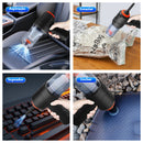 Aspirador de pó 4 em 1 USB Portátil, para seu carro e sua casa!