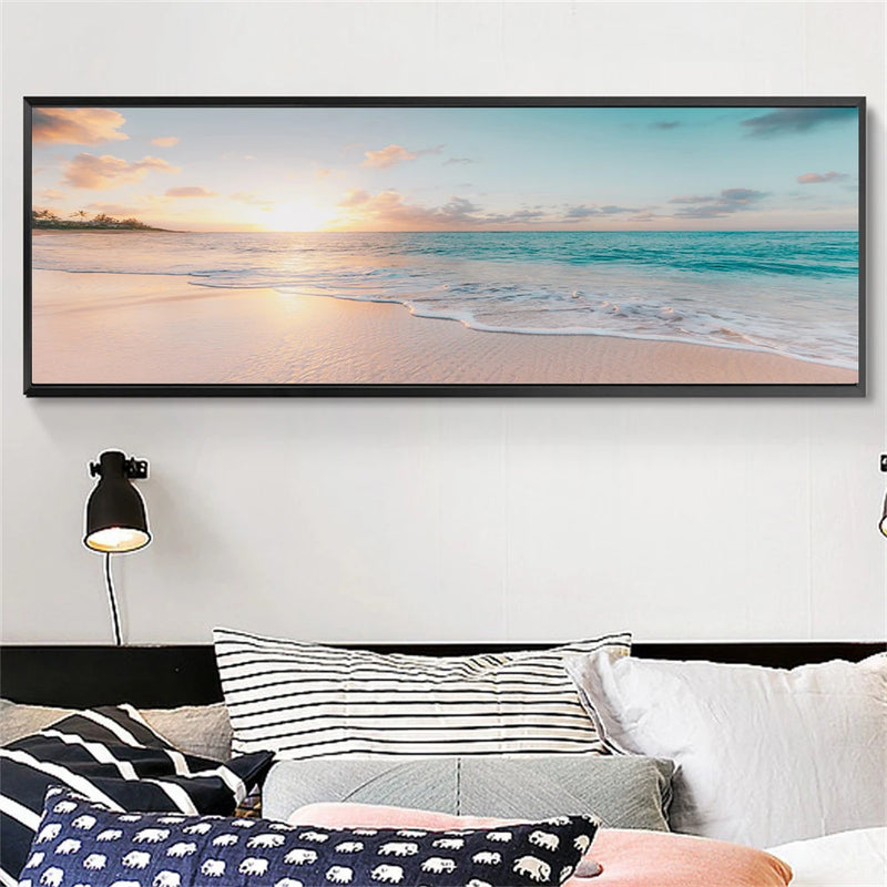 Quadro Decorativo Praia (SEM MOLDURA)