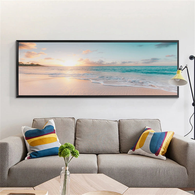 Quadro Decorativo Praia (SEM MOLDURA)